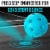 Franklin Blue Pickleball Balls Perspective: right