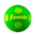 Franklin® Pro Brite Foam Soccer balls Perspective: right