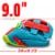 Franklin Sports Air Tech Baseball Glove with Ball - Blue/Red Perspective: right