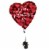 Romantic Glow Happy Valentine's Day Helium Filled Balloon - Red Perspective: right