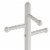 Jocelyn Toy Storage Bench and Coat Rack, Dove Gray Perspective: right