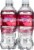 Klarbrunn® Raspberry Flavored Sparkling Bottled Water Perspective: right