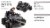 Huffy Special Ops Ride-On Monster Truck - Gray Perspective: right