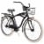 Huffy Men's Deluxe Cruiser Bike - Matte Black Perspective: right