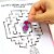 DreamWorks Trolls Band Together Glitter Sparkle Activity Set Perspective: right