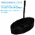 Toilet Brush and Plunger Set Toilet Plunger Toilet Brush Combo Oil Rubbed Bronze Perspective: right