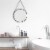 Blue Donuts Grey 4 Piece Paris Bathroom Accessories Set Soap Dispenser Toothbrush Holder Soap Perspective: right