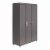 Camberly Framed 3 Door Wardrobe, Graphite Gray Perspective: right