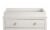 Little Seeds Monarch Hill Poppy Changing Table Topper for Nursery Dresser, Ivory Oak Perspective: right