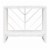 Brielle Console Table, Marble Perspective: right