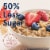 Quaker Lower Sugar Maple & Brown Sugar Instant Oatmeal Perspective: right