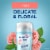 Secret Aluminum Free Rose Deodorant Perspective: right