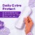 Always Anti-Bunch Daily Liners Xtra Protection Long Unscented Perspective: right