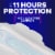 Always Ultra Thin Pads with Wings Overnight Absorbency Size 4 Unscented Perspective: right