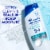 Head and Shoulders 2 in 1 Dandruff Shampoo and Conditioner Deep Scalp Hydration for Daily Use Perspective: right