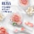 Downy Infusions Sparkling Amber & Rose Bliss Mega Dryer Sheets Perspective: right