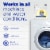 Tide Simply Free & Sensitive Liquid Laundry Detergent Perspective: right