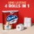 Charmin Ultra Strong Toilet Paper 6 Mega Rolls Perspective: right
