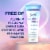 Secret Whole Body Aluminum Free Deodorant Clear Cream Unscented Perspective: right