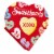 The Original Sweethearts Assorted Hard Valentine's Day Candy Box Perspective: right
