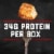 Banquet Mega Meal Boneless Fried Chicken Frozen Meal Perspective: right