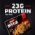 Banquet Mega Meal Bacon Cheddar Patty Frozen Meal Perspective: right