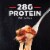 Banquet Mega Crustless Three Meat Pizza Frozen Meal Perspective: right