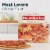Home Run Inn Frozen Meat Lovers Classic Pizza Perspective: right