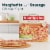 Home Run Inn Frozen Margherita with Sausage Classic Pizza Perspective: right