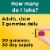 Nature Made® Fiber Adult Gummies 5g Perspective: right