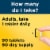 Nature Made® Multi for Him Multivitamin Tablets Perspective: right