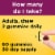 Nature Made® Mixed Berry Flavor Prenatal Gummies Perspective: right