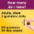 Nature Made® Mixed Berry Flavor Prenatal Gummies Perspective: right