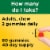 Nature Made® Extra Strength Strawberry Peach & Mango Vitamin D3 Gummies 5000IU Perspective: right
