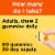 Nature Made® Turmeric Curcumin Gummies Perspective: right