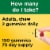 Nature Made® Orange Cherry and Mixed Berry Adult Multi-Vitamin Gummies Perspective: right