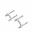 Gardner Bender 3/4 In. UV-Resistant Polyethylene White Coaxial Staple Perspective: right