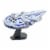 Fascinations Star Wars Lando's Millennium Falcon 3D Metal Model Kit Perspective: right
