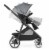 Evenflo Gold Shyft Travel System Stroller w/ SecureMax Car Seat, Moonstone Grey Perspective: right