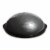 BOSU BT Pro Balance Fitness Core Training Workout Exercise Ball, Grey Black Perspective: right