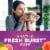 ARM & HAMMER Odor Blasters Fresh Burst Dryer Sheets Perspective: right