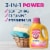 Arm & Hammer™ Orchard Bloom Scented 3-In-1 Detergent Plus Liquid Softener Perspective: right