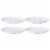 BIA Cordon Bleu Debossed Cheese Plates Set - White Perspective: right