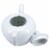 BIA Cordon Bleu Porcelain Teapot - White Perspective: right