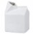BIA Cordon Bleu Porcelain Milk Carton Creamer and Sugar Set - White Perspective: right