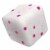 ICE BREAKERS Ice Cubes Raspberry Sorbet Flavored Sugar Free Chewing Gum Bottle Perspective: right