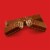 KIT KAT® Milk Chocolate Wafer Snack Size Christmas Candy Bag Perspective: right