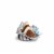HERSHEY'S HUGS Milk Chocolate and White Creme Candy Share Pack Perspective: right