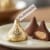 HERSHEY'S KISSES Milk Chocolate with Almonds Candy Bag Perspective: right