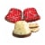 HERSHEY'S Peppermint Bark Bells Christmas Candy Bag Perspective: right